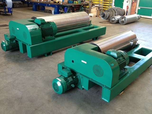 Изготовление центрифуги для обезвоживания осадка