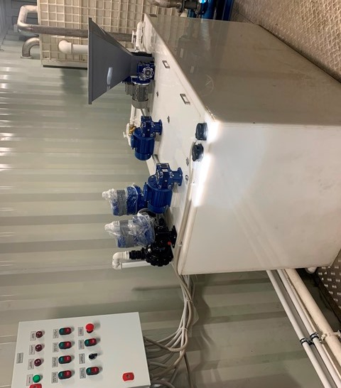 Станция приготовления флокулянта